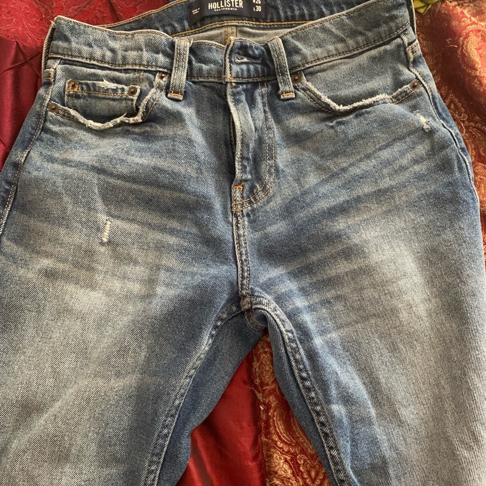 HOLLISTER dad/ mom jeans